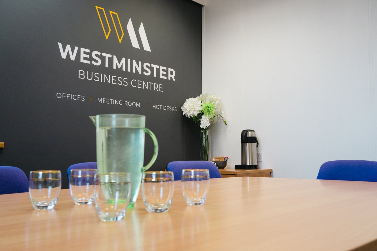 Are you looking for a space to hold your next meeting or event? Meeting rooms of various sizes available to hire with free parking included in York. Get in touch today to find out more: 01904 520100 or email enq@westminsterbusinesscentre.co.uk