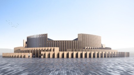 Revealed: Japan 🇯🇵 unveils the design of its pavilion at #Expo2025 Osaka Kansai. 
The host country pavilion, whose design was overseen by Oki Sato, will be made of cross-laminated timber that will be reused after the World Expo.
