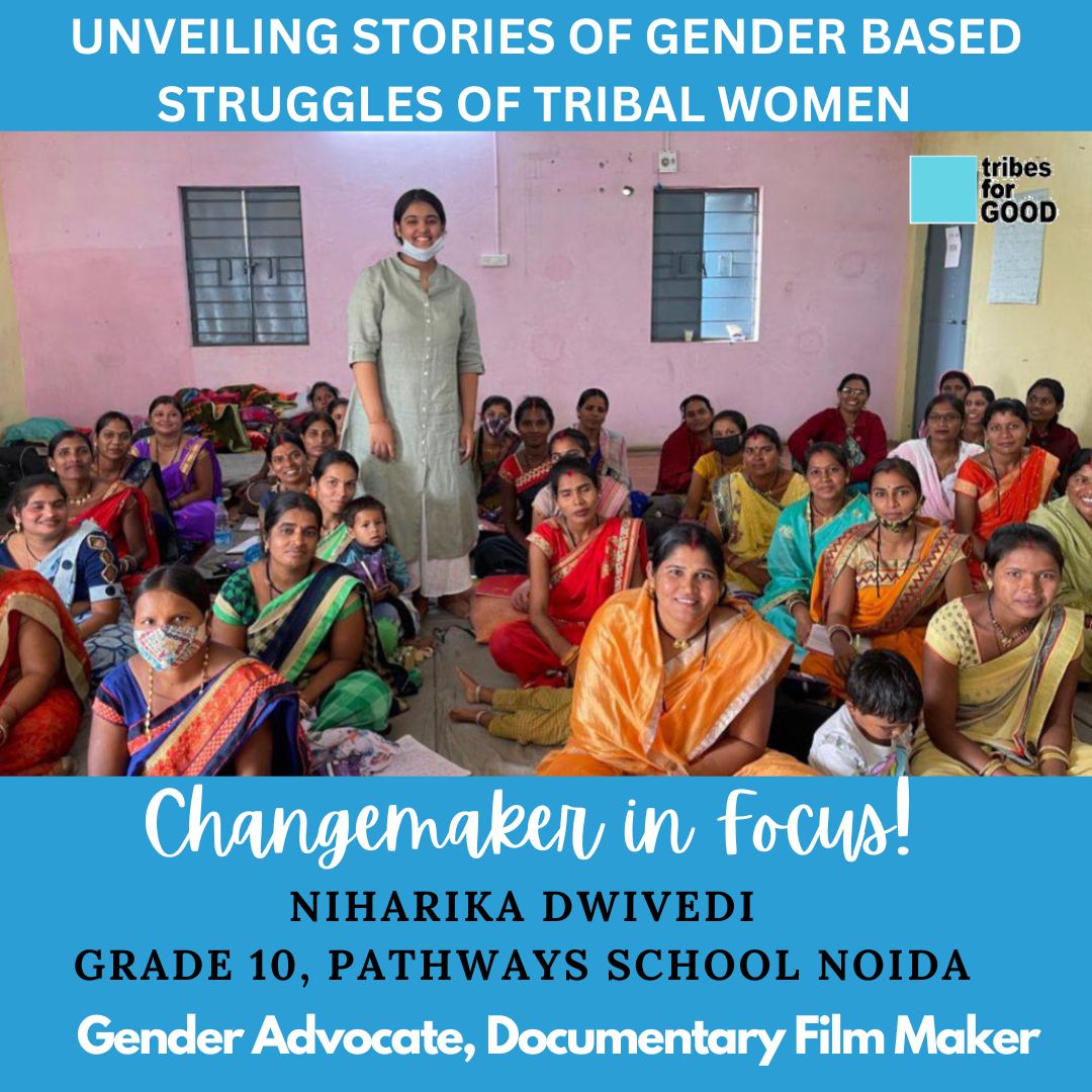 Featuring our alumni student, Niharika Dwivedi, a Grade 10 student from #PathwaysSchoolNoida who made impact by raising awareness about the inequalities faced by women from tribal backgrounds and made a documentary on the gender based struggles of tribal women in Chhattisgarh.