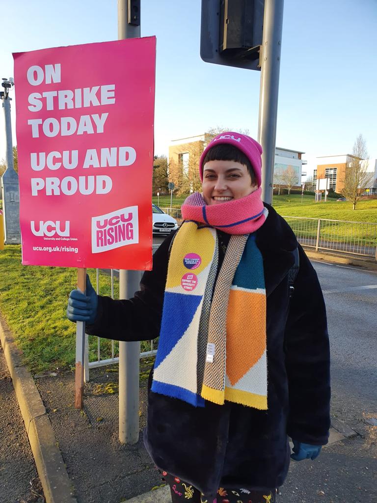 Keele UCU tweet media