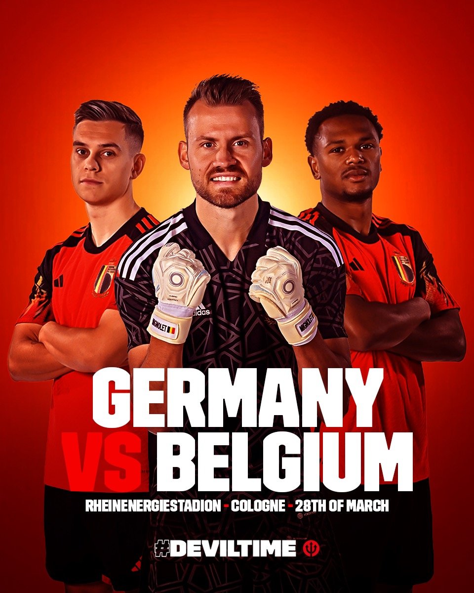 BelRedDevils's tweet photo. Long time no see, @DFB_Team! 🇩🇪 #DEVILTIME https://t.co/imBcNsTv4w