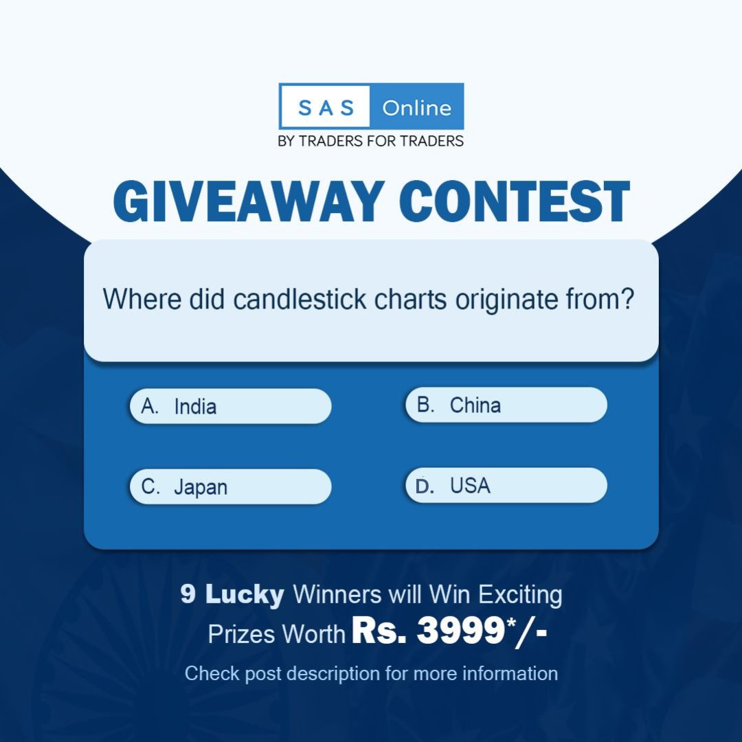 ICMBroking's tweet photo. Excited for another #TradingQuiz? #GiveAwayContest is up😎

Get a chance to win 

Free Account Opening
Free Brokerage for First 30 Days
Free #LearnApp Subscription for 30 Days

Win in 3 easy steps -

1. Follow our Page
2. Tag your friend
3. Give right answer

#SASOnline #QUIZ https://t.co/g7SUMSllc4