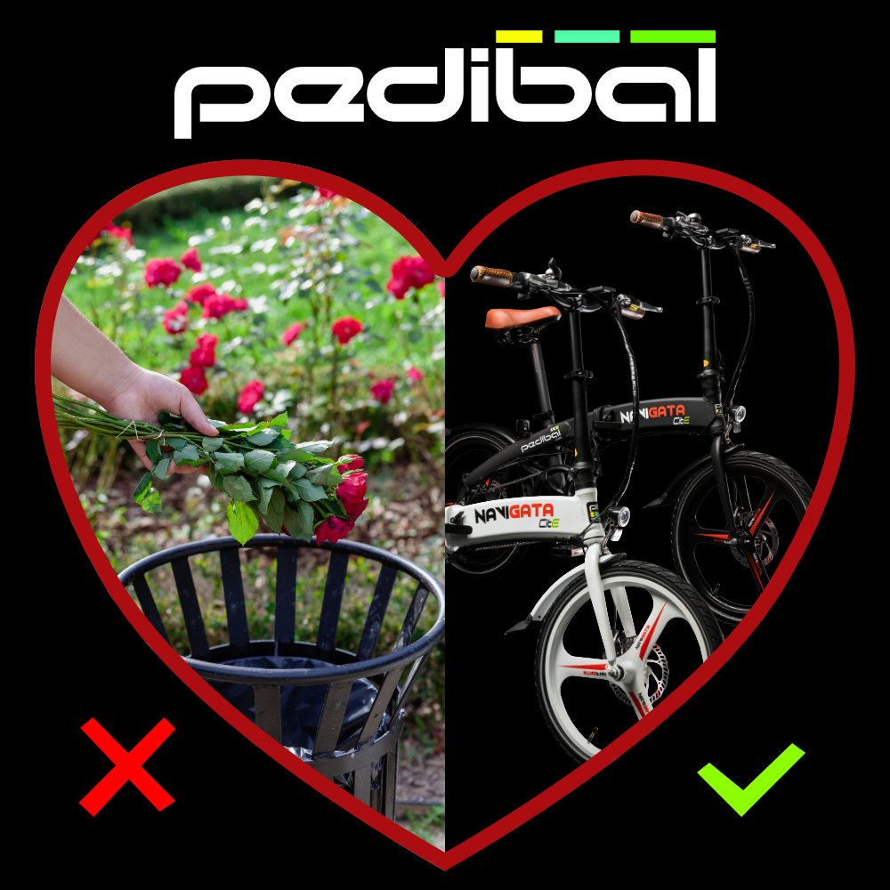 It's never too late too for that special valentine's present ......... Go on ditch tradition and make it something to remember! 😍 #valentine #pedibal #ebikes #partner #giftsforhim #giftsforher