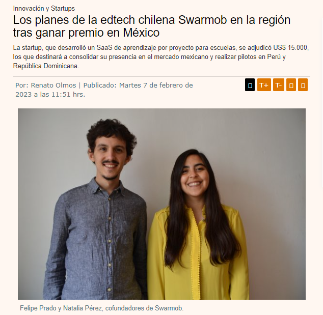 Swarmob: Aprendizajes con Impacto tweet media