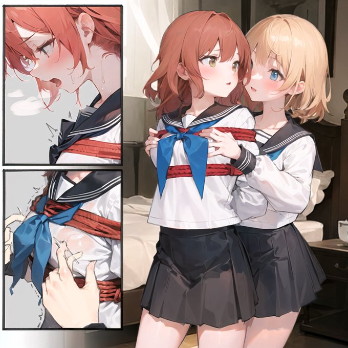 彼女に癖になっちゃう快楽を教え込む百合AI 