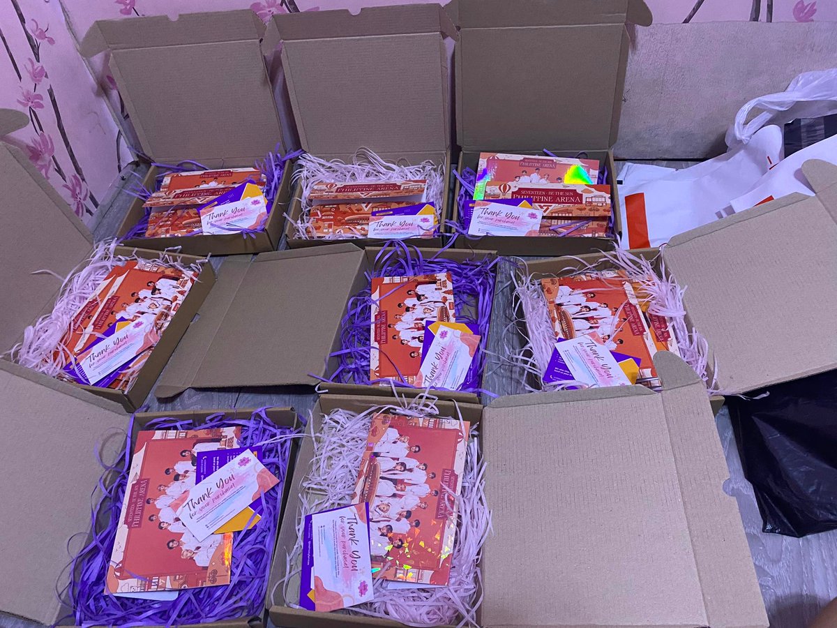 inkprinityph's tweet photo. Our ticket envelopes last #BETHESUNinMNL & #BeTheSuninBulacan! layouts by our valued client Ms. Gwayne. Thank you for the no-ending support on our small business💖 #SVT #Seventeen #KpopMerch #Ticketenvelope https://t.co/IcOveZpSut