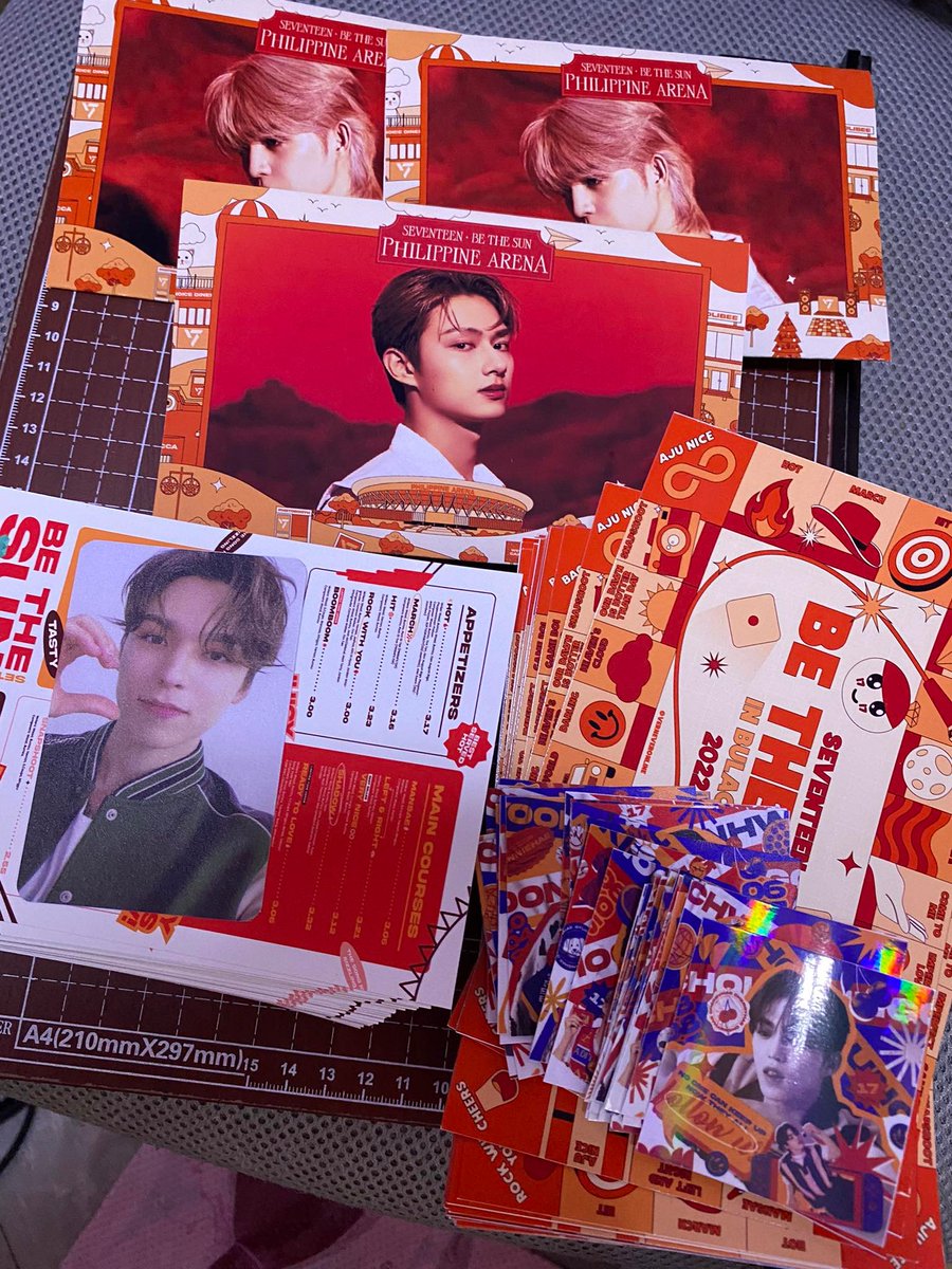 inkprinityph's tweet photo. Our ticket envelopes last #BETHESUNinMNL & #BeTheSuninBulacan! layouts by our valued client Ms. Gwayne. Thank you for the no-ending support on our small business💖 #SVT #Seventeen #KpopMerch #Ticketenvelope https://t.co/IcOveZpSut
