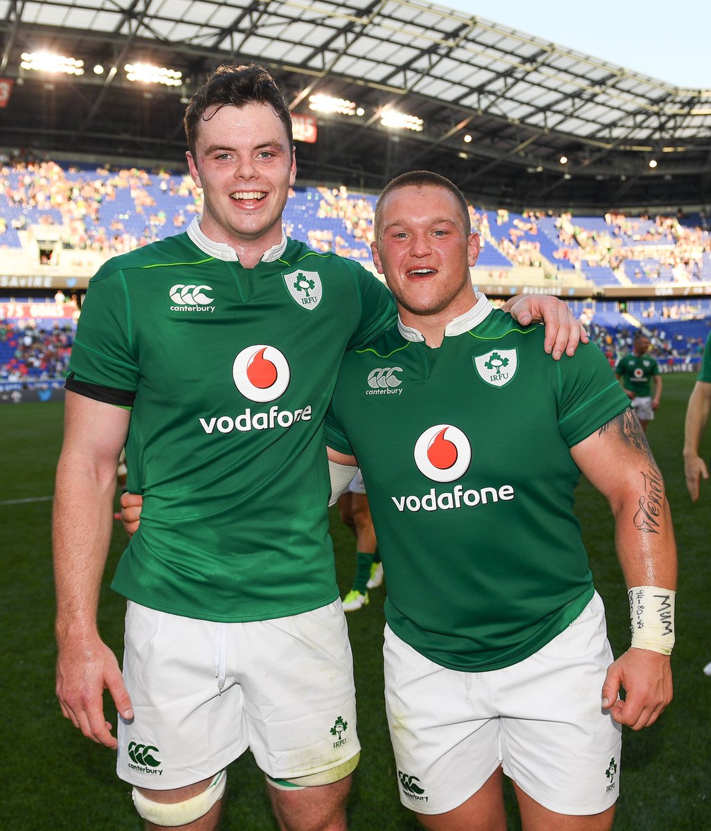 Leinster Rugby (@leinsterrugby) on Twitter photo Cap 1⃣ v 🇺🇸 (2017)
Cap 5⃣0⃣ v 🇫🇷 (2023)
👏 <a href="/JamesRyan126/">James Ryan</a> and @AindriuPorter
#FromTheGroundUp Cap 1⃣ v 🇺🇸 (2017)
Cap 5⃣0⃣ v 🇫🇷 (2023)
👏 <a href="/JamesRyan126/">James Ryan</a> and @AindriuPorter
#FromTheGroundUp
