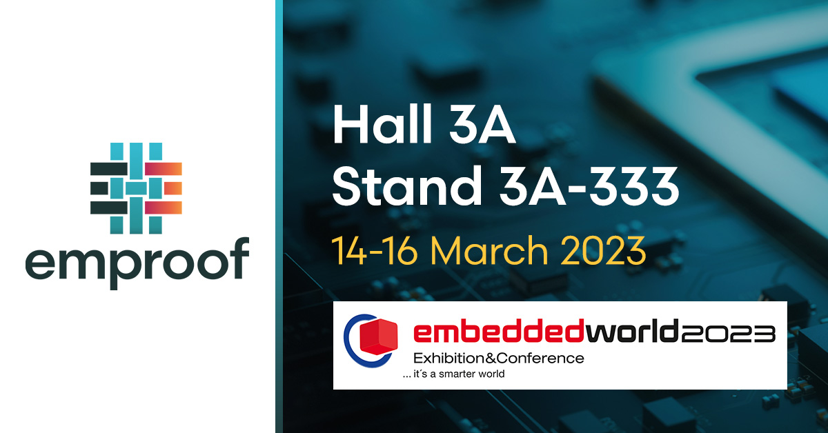 emproofsecurity's tweet photo. Companies lose $200bn per year due to #productpiracy and #cyberattacks ⚠️ 

#EmproofNyx delivers high levels of security and #IPintegrity whilst using only 10% overhead. How is this possible? Find out at @embedded_world: https://t.co/1HmdLDUlaQ

#embeddedsecurity #ew23 https://t.co/e1E3dxo0z4