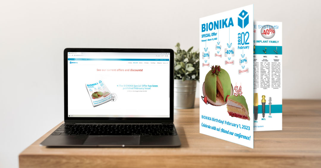 bionika_implant's tweet photo. Check out the newest issue of BIONIKA Special Offer :)

https://t.co/a2nou0oUf9

#bionika #specialoffer #implant #dental #dentistry #dentist #february2023 #dentalimplant #abutment #discount https://t.co/igzxmkil7P