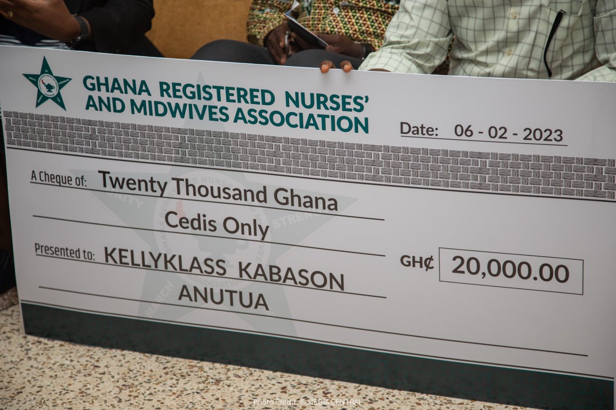 GRNMA Supported a Nursing Student with serious illness in Central Region.
#Yemi
#KanagaJnr
#Thabang