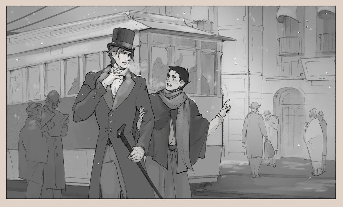 ❄️Finally visiting Japan!❄️

(a Secret Santa gift) #baroryuu #TGAA