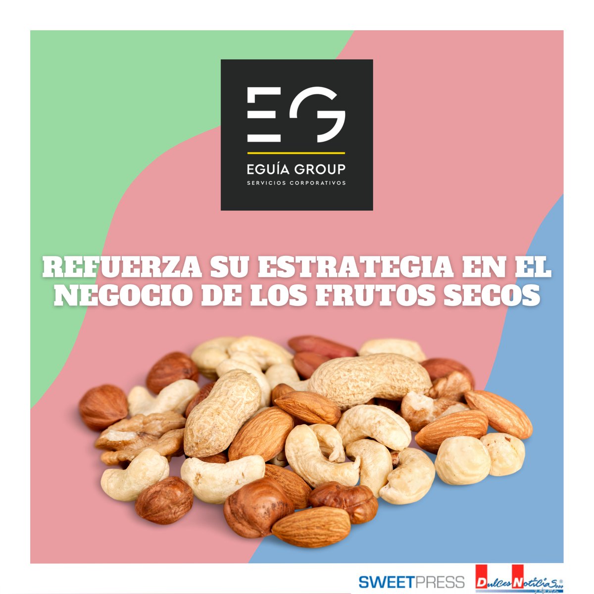 DulcesNoticias's tweet photo. #Interbari se ha adherido a @FrutossecosM como parte del proceso de fusión por absorción para unificar las dos empresas de Equía Group. 🔗
Para seguir informándote entra aquí: https://t.co/E6SRGwEDyN
#frutossecos #sweetpress #dulcesnoticias https://t.co/HmApqenZaQ