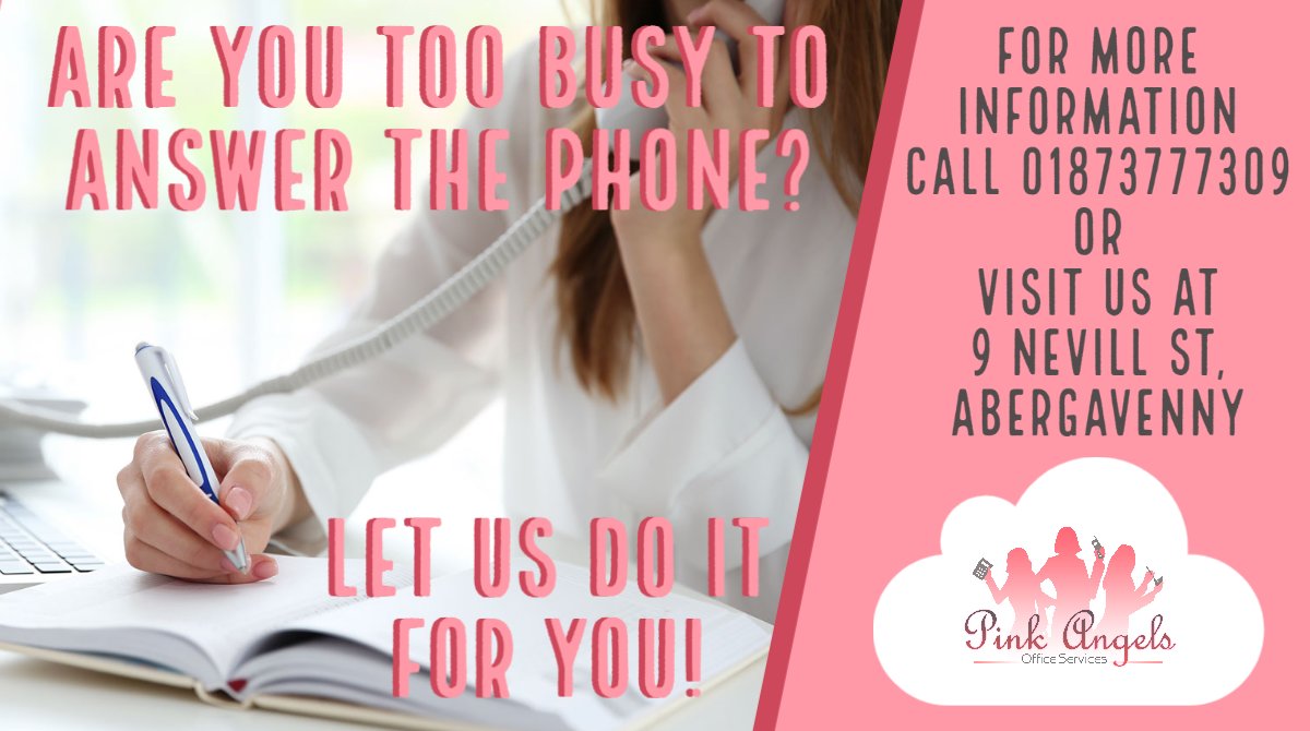 Pink Angels Office Services tweet media