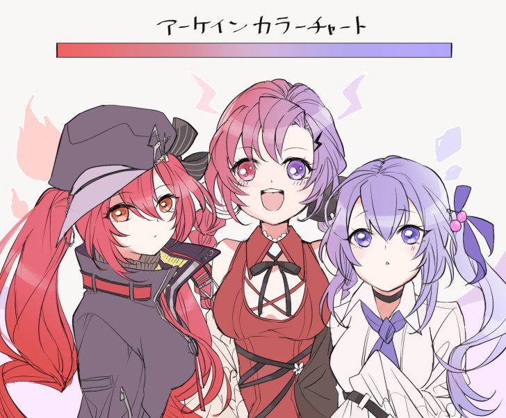 「絶賛育成中この御三方のデザインとても好き#無期迷途 」|もみのイラスト