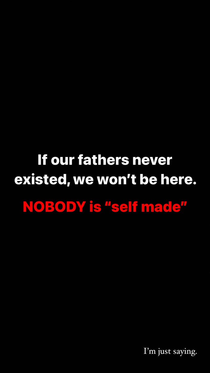 I’m just saying…🚶🏾‍♂️