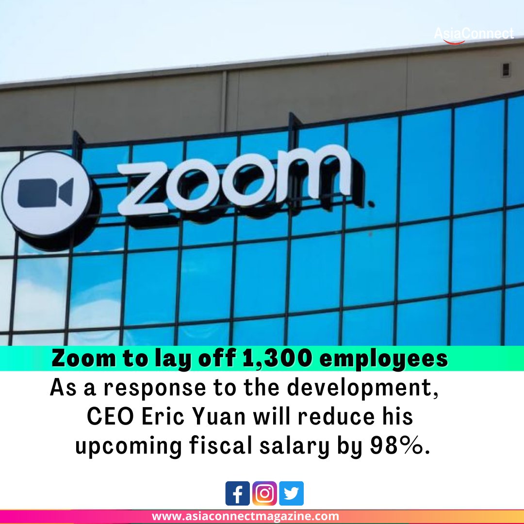 AsiaConnect Magazine on Twitter "Zoom lay off employees 