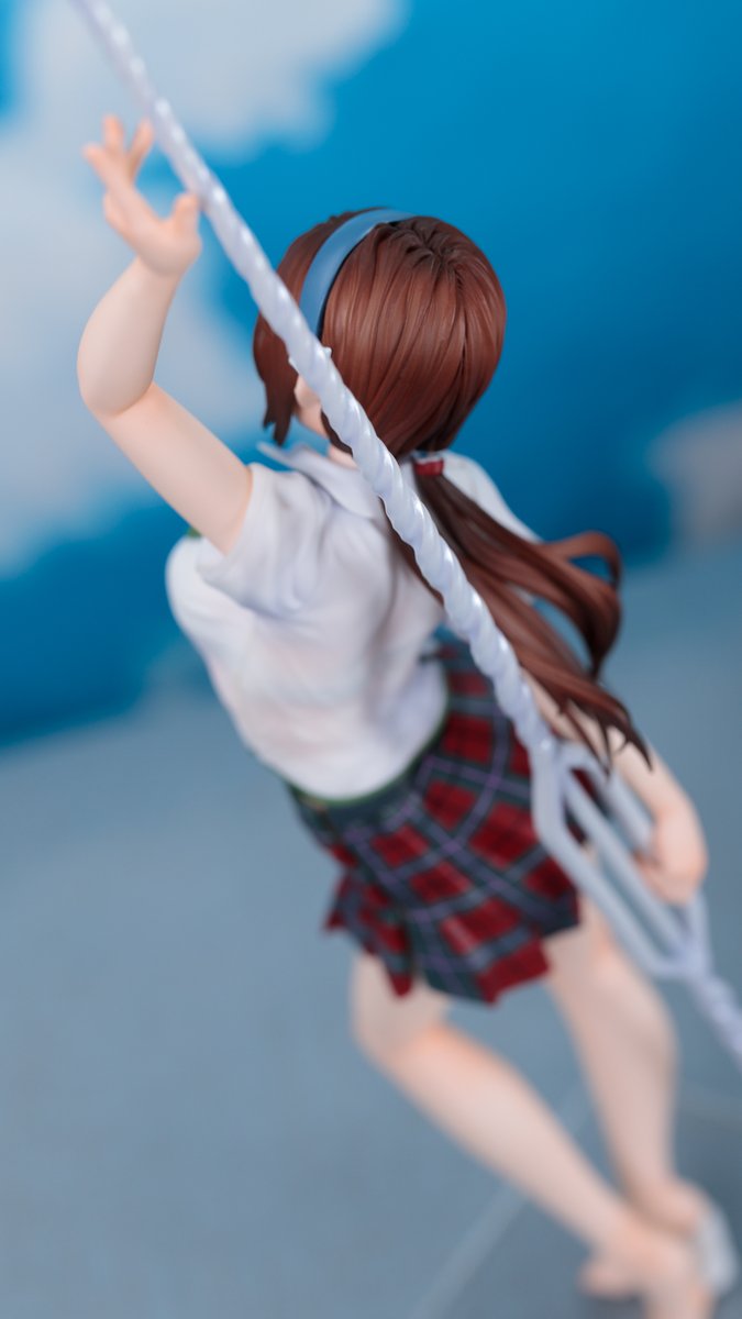 【未塗装】干潟為四 ヴィレの槍と真希波・マリ・イラストリアス　エヴァンゲリオン 干潟為四 ヴィレの槍と真希波・マリ・イラストリアス