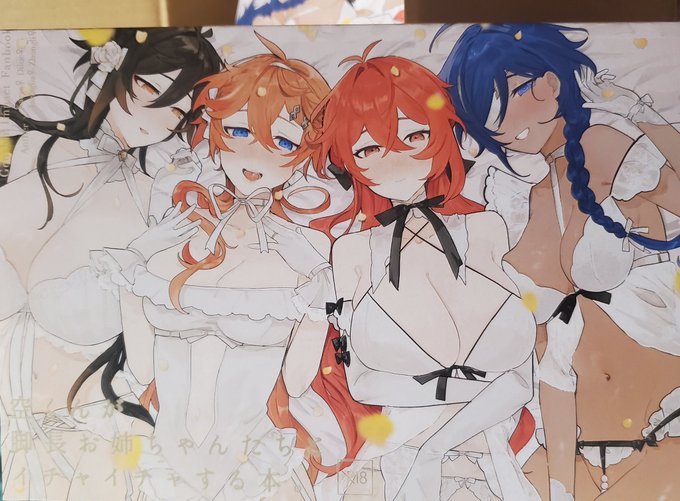 実物こんな感じです
表紙めくったら乳丸出し絵が出てくる 