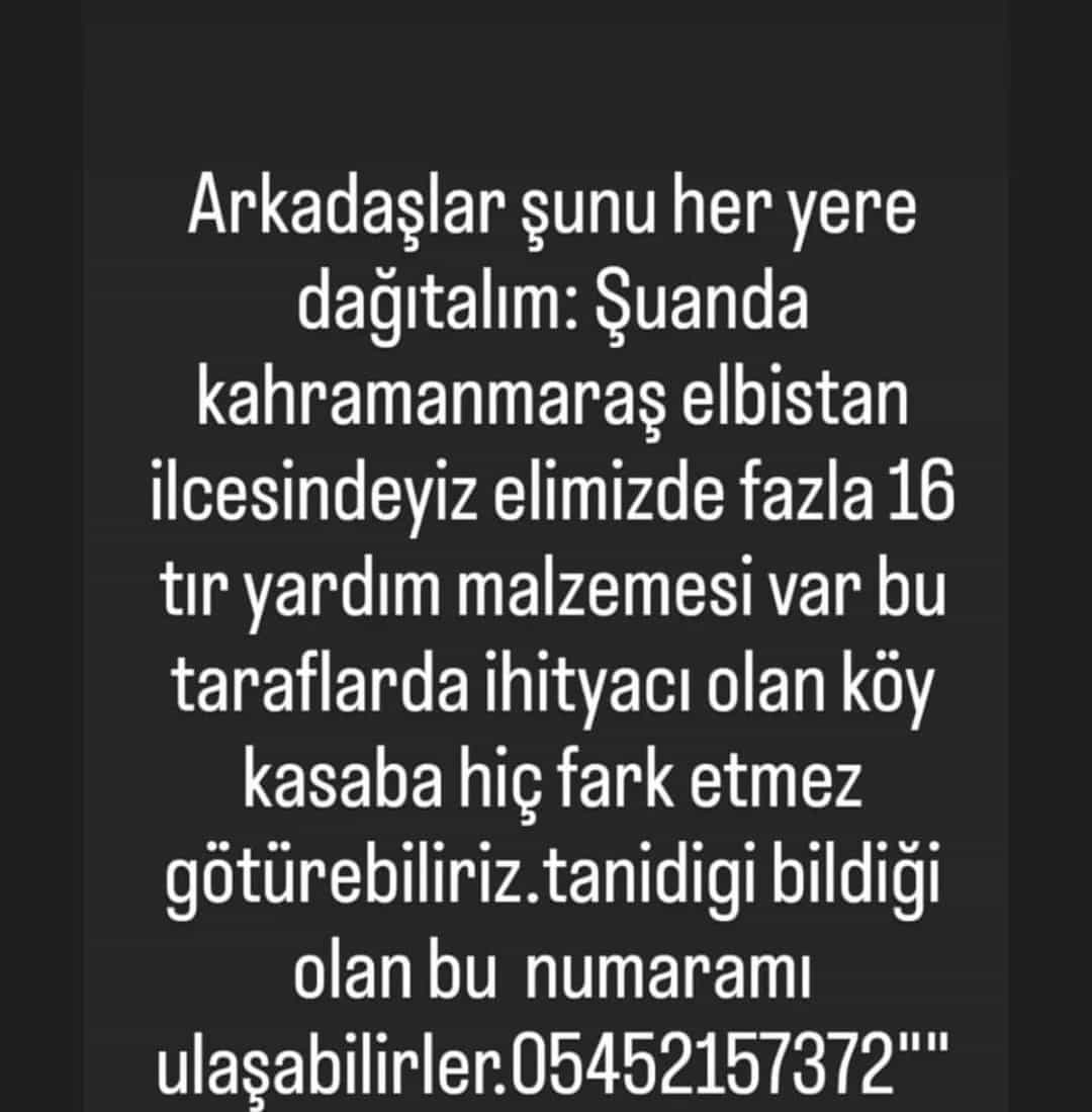 CananKutahneci's tweet photo. ELBİSTAN VE ÇEVRESİNDEKİ KARDEŞLERİMİZE DUYURALIM‼️
---
HatayDörtyola AcilEkip Hilal ZeynepZaraca AcilYardım İngiliz NazlıVarışa AcilYardım Ahmet Hakan Nihat Hatipoğlu Galip DepremBölgelerine MobilTuvalet Barış Atay Dayanışma Vakti İsmail Saymaz Hazal Nursel Halk https://t.co/3h90Heqigq