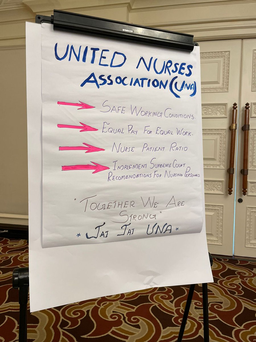 United Nurses Association (UNA) tweet media