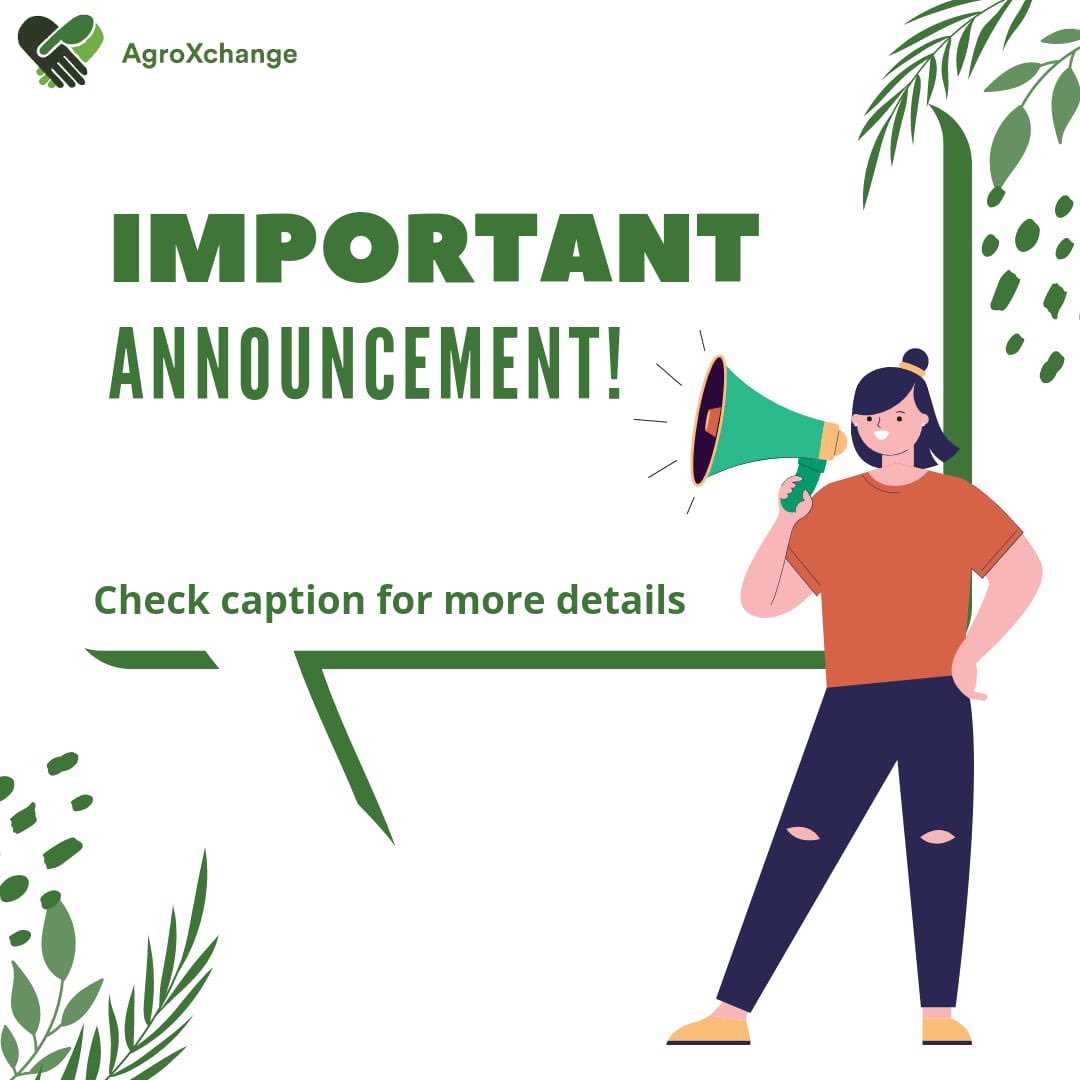 If you registered for the Smart Farming Technology (How to reduce your operational cost and increase your agribusiness profit webinar)

Check your email , you have the link to join the webinar