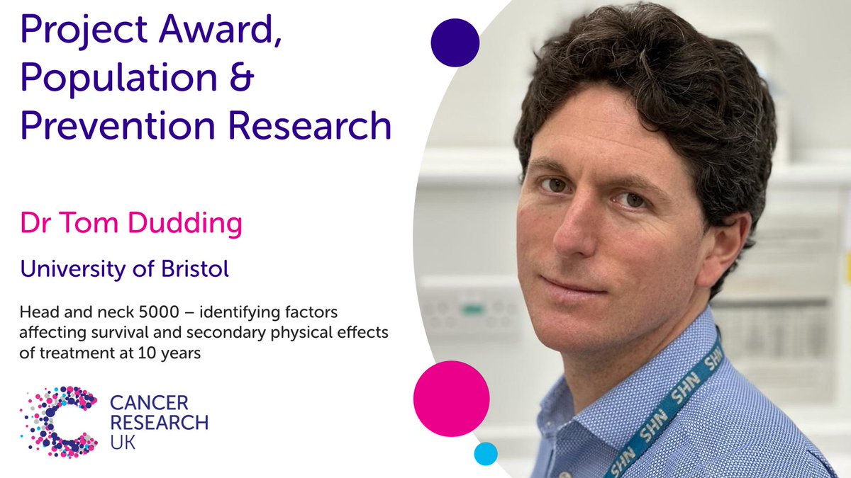 Science and Innovation at Cancer Research UK tweet media