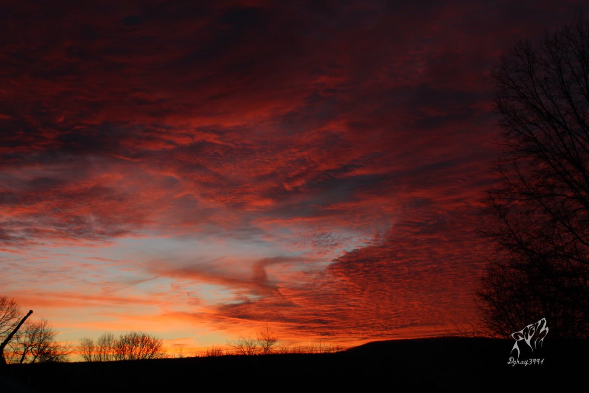 dgray3994's tweet photo. Haven’t been able to grab #sunrise in a while. She definitely put on a show. #sunrisephotography #warema #naturephotography #happythursday https://t.co/iNnYN3PSdJ