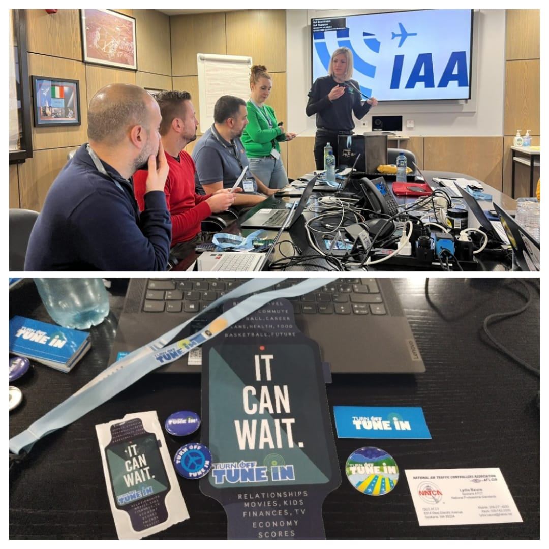 Iatca_ire's tweet photo. Lydia Baune, NATCA USA presenting on Professional Standards to @ifatca TOC/PLC (hosted by @iaapress)
Huge interest in her informative and interesting work! https://t.co/jRsXgk0ov6