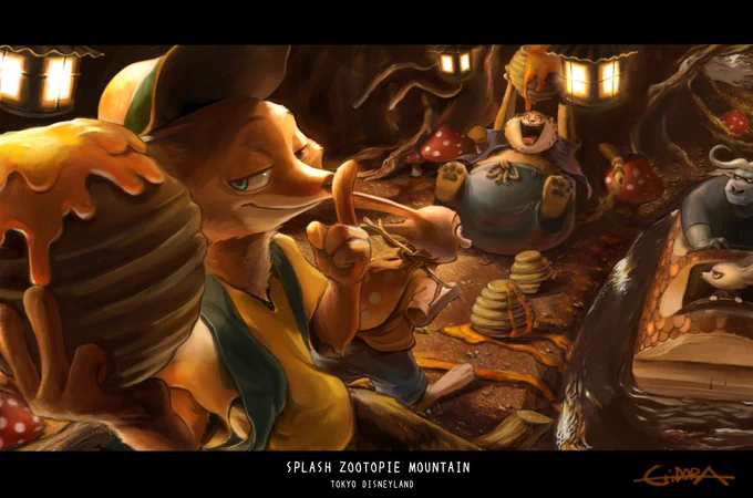 Zootopia2楽しみすぎるーー過去絵探したら全部絵の主役ニックだった笑ニック好きすぎる#Zootopia2 
