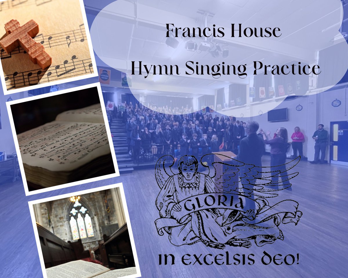 StEdmundsSCH's tweet photo. As part of Catholic Social Teaching, Francis House raised the roof this morning practicing Gloria!

#catholiclife #catholicschool #francishouse https://t.co/qia4TJyi7P