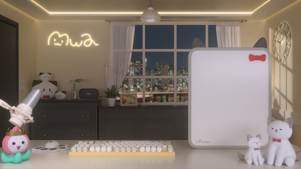 스트리머 '마뫄'님 배경화면 작업했습니다!
예쁘게 잘 사용해주세요 :D

#Vtuber #VTuberAssets