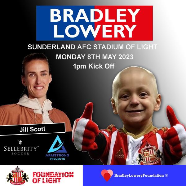 Bradley Lowery Foundation (@bradleysfight) on Twitter photo We have another celeb ❤️⚽️
<a href="/JillScott/">@JillScott</a> a person who needs no introduction has only confirmed for our charity football match ❤️
This game is gonna be epic day, and guess what!
Tickets are now on sale!!!!
Follow the link below to get your tickets now!
eticketing.co.uk/safc/Events/In… We have another celeb ❤️⚽️
<a href="/JillScott/">@JillScott</a> a person who needs no introduction has only confirmed for our charity football match ❤️
This game is gonna be epic day, and guess what!
Tickets are now on sale!!!!
Follow the link below to get your tickets now!
eticketing.co.uk/safc/Events/In…