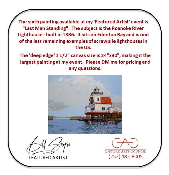 Bill Sayre Art on Twitter "Here is information about my sixth painting