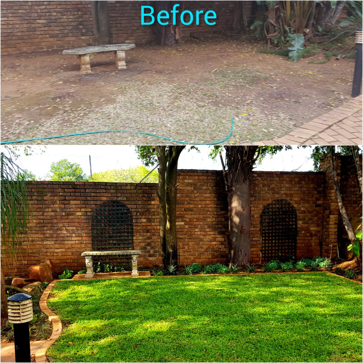 DesignerGarden2's tweet photo. Garden by Designer Gardens Landscaping in Faerie  Glen, Pretoria. https://t.co/hgz549BNOV https://t.co/TzALYi6T2c