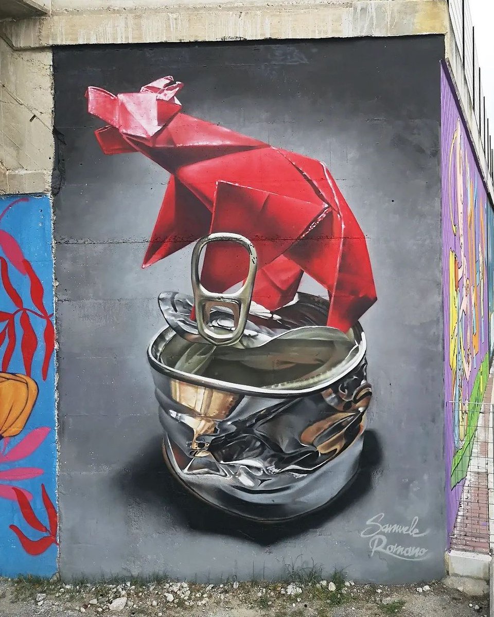 brababella's tweet photo. #Streetart by #SamueleRomano @ #Montesilvano, Italy, for #Pulpafestival
More info at: https://t.co/cKlYGjAXnJ
#streetartMontesilvano #streetartItaly #Italystreetart #arteurbana #urbanart #murals #muralism #contemporaryart #artecontemporanea https://t.co/M6Kulu4XEu