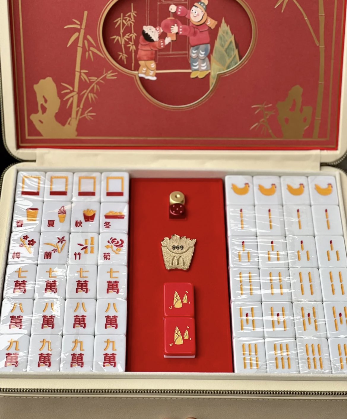 McDonald's マクドナルド 麻雀ギフトボックス テーブルゲーム