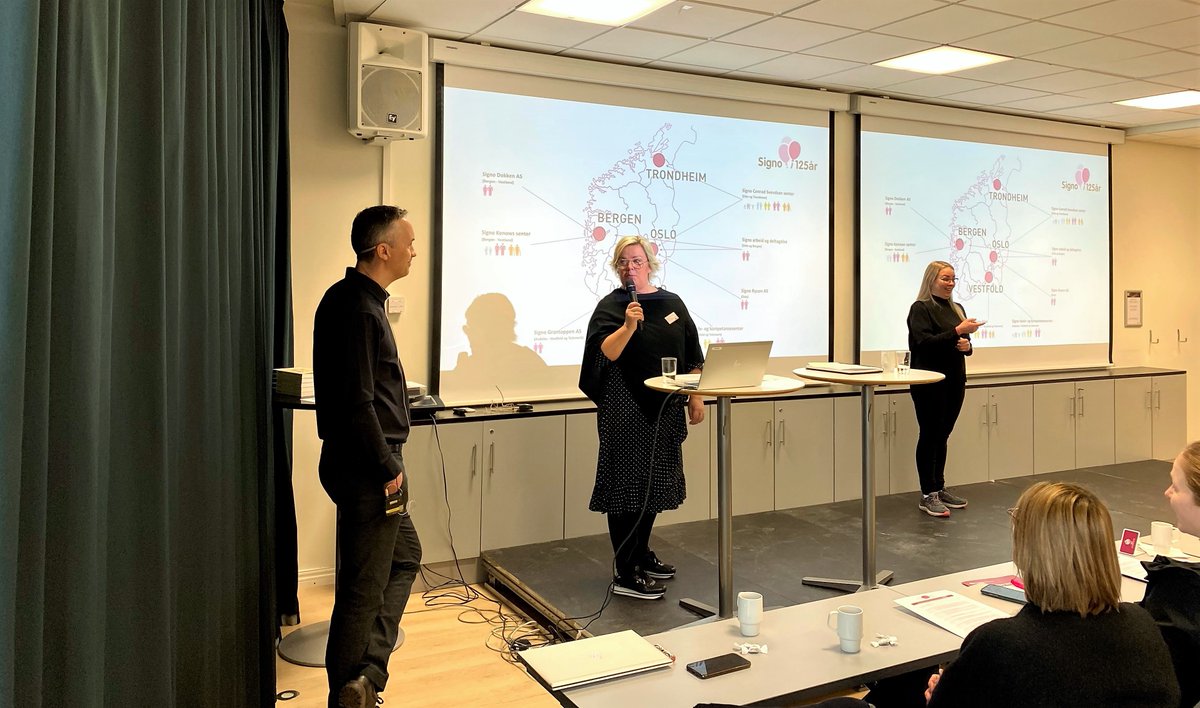 dovblindhet's tweet photo. #SignoKompetansesenter arrangerte #konferanse i forrige uke, du finner tekst og bilder fra Døvblindekonferansen 2023 på nettsiden vår: https://t.co/DCK6NU0alE #nkdb #signo #døvblindhet https://t.co/Xc9BIAE7wa