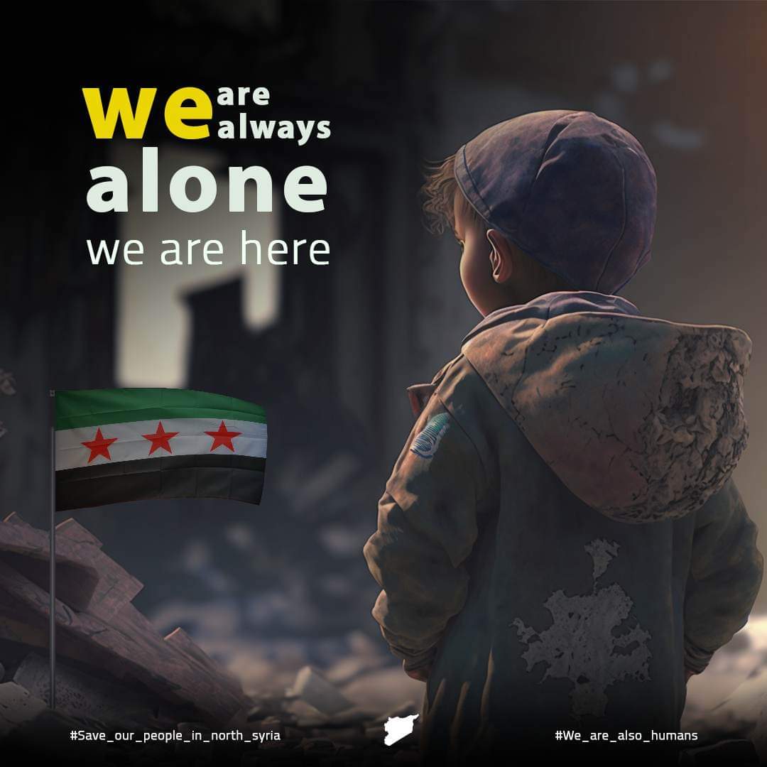 phy_saad0's tweet photo. The world have turned the north west of syria into a major concentration camp..
We are always alone
#wearealsohumans
#Save_our_people_in_north_Syria https://t.co/5CfqwqEXwS