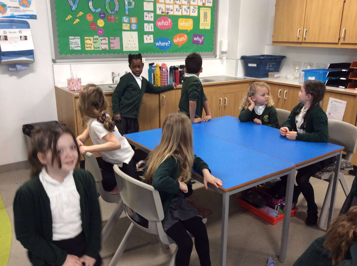 GreenbraeP5's tweet photo. For #childrensmentalhealthweek2023 we have been focusing on building connections by getting to know each other better and by getting to know some other classes @Greenbraeschool https://t.co/U5V0FyzvFA