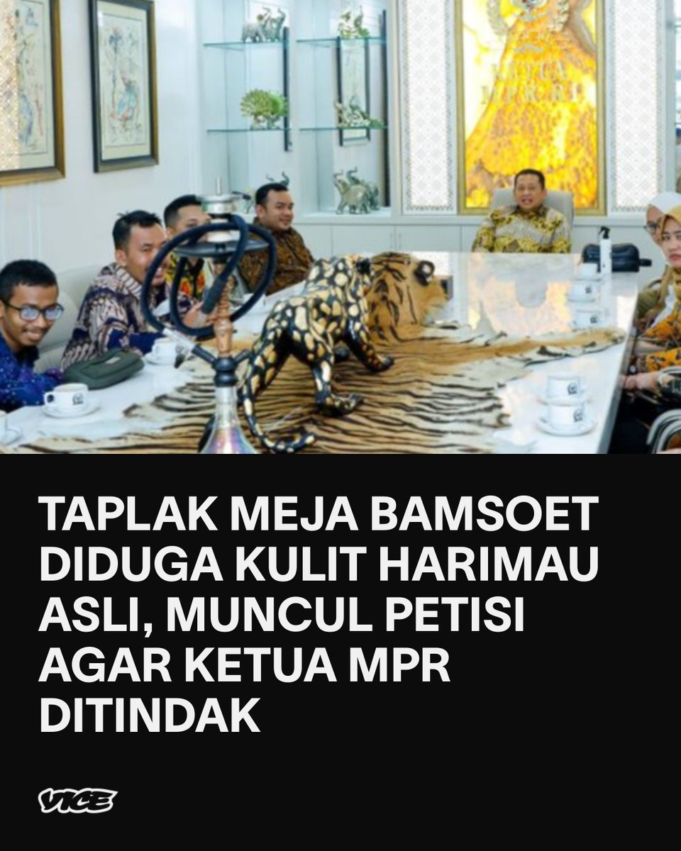 Kementerian LHK diminta publik turun tangan. Bambang Soesatyo berdalih kulit tersebut imitasi. Pada 2017, Bamsoet dan pejabat lain sempat kepergok memelihara satwa dilindungi. bit.ly/3JWvtAY