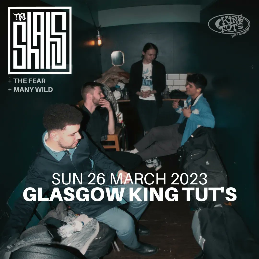 Hey everyone! We're thrilled to announce that we'll be playing <a href="/kingtuts/">King Tut's Wah Wah Hut</a> on Sun 26th March alongside The Fear and Many Wild!

Tickets are up for sale NOW and you can get them on our brand new website theshahsofficial.com -- can't wait to see yous all there xx

@gigsinscotl…