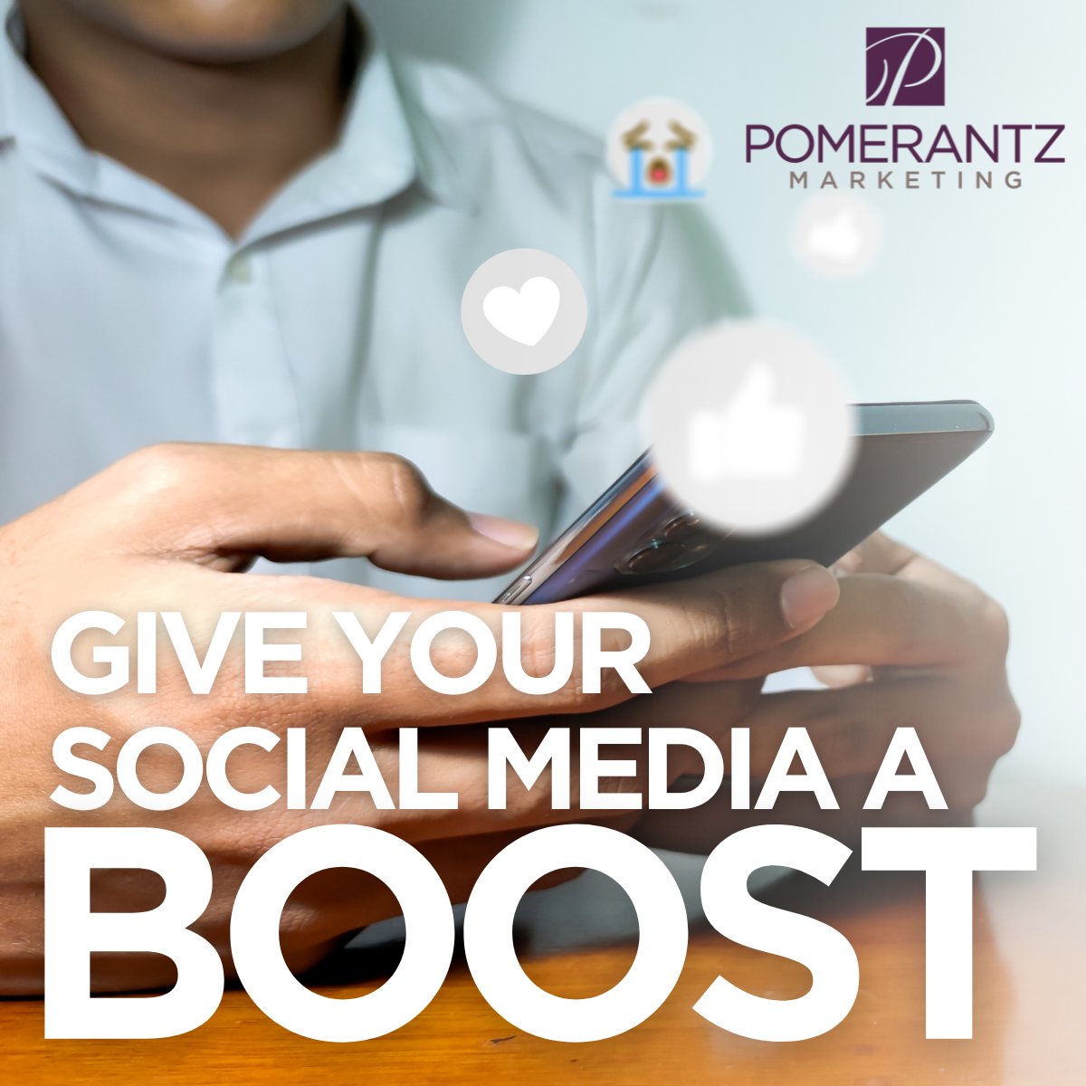 Ever stared at that #Boost button on social media and thought, 'Should I???' Boosting posts is a way to expand the reach for an organic post by pushing it out to a paid audience. Curious about the benefits of this #B2Bsocialmedia practice? Let's chat! pomagency.com