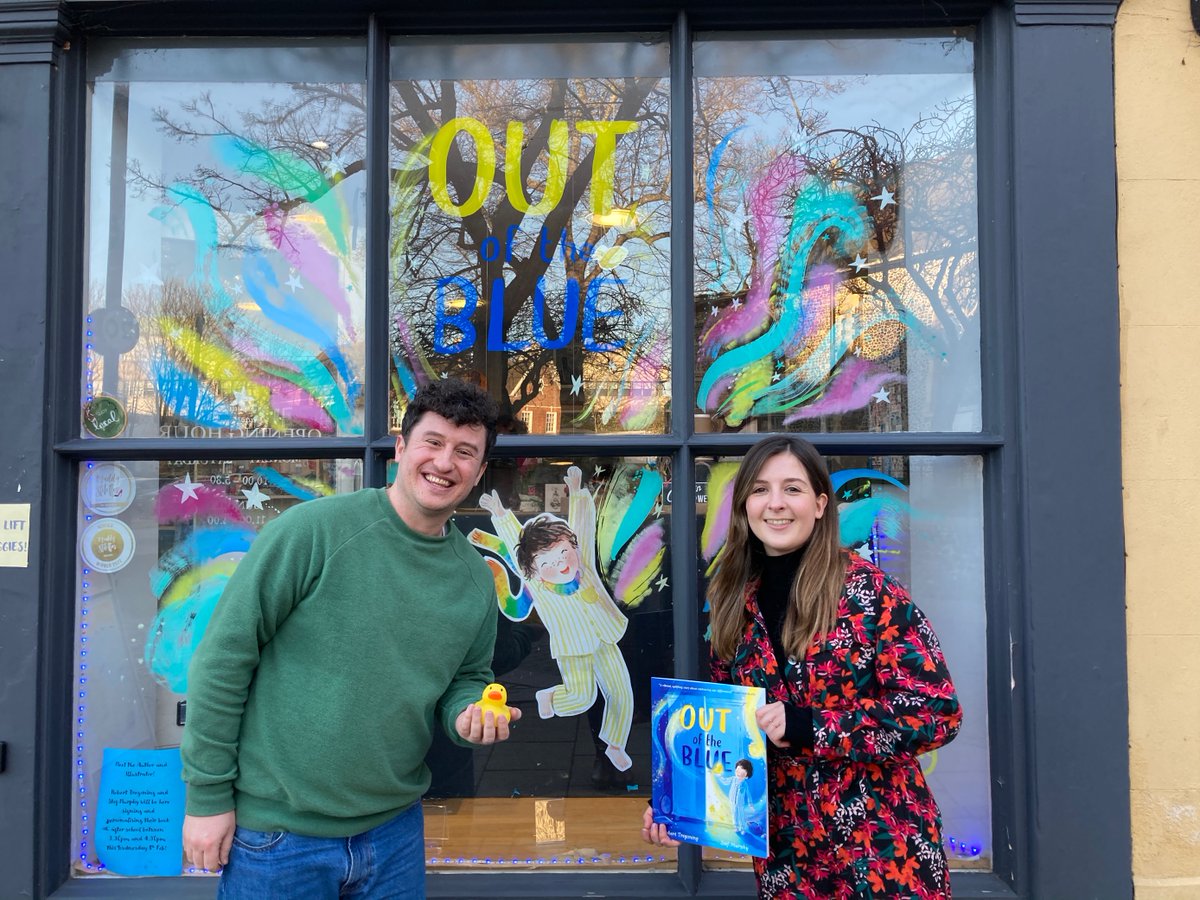 Emily Marples (@theemilyrose) on Twitter photo What an absolutely GLORIOUS publication week I have had with the kindest author/illus duo <a href="/bobtregoning/">Robert Tregoning 🌈</a> & <a href="/StefMurphyArt/">Stef Murphy</a> celebrating pub week of OUT OF THE BLUE. 💙 It's been so lovely to see first-hand how much joy children are getting from the message of this beautiful book What an absolutely GLORIOUS publication week I have had with the kindest author/illus duo <a href="/bobtregoning/">Robert Tregoning 🌈</a> & <a href="/StefMurphyArt/">Stef Murphy</a> celebrating pub week of OUT OF THE BLUE. 💙 It's been so lovely to see first-hand how much joy children are getting from the message of this beautiful book