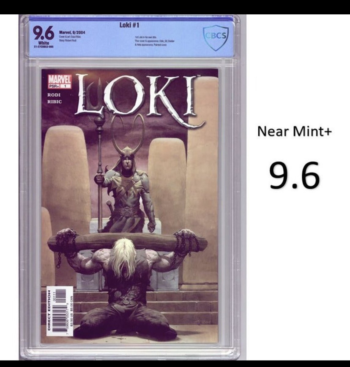 Check out what I'm selling: Loki #1 - Key Comic and 1st solo-titled Loki series! CBCS 9.6 - Brand New Slab!:  #mercari https://t.co/8zZ1e6WMTl #comiccollector #comiccollecting #cbcs #cbcscomics #ezekielacquisitions #marvel #mcu  #loki #avengers #TomHiddleston #asgard #sif #thor https://t.co/xxZ9KbqgjO