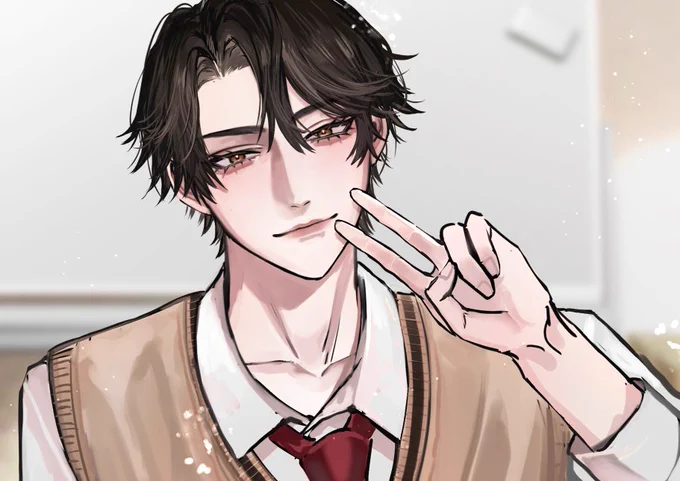 ささやかな牽制#創作BL #イケ春 