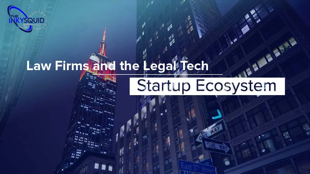 TheInkySquidCA's tweet image. Law firms and the Legal Tech Startup Ecosystem buff.ly/3qdkmcC
#LegalTech
#LegalTechStartups
#TechBlogs