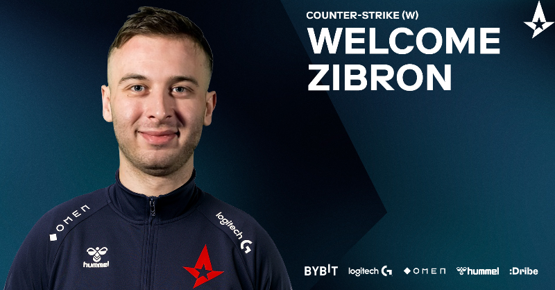AstralisCS's tweet photo. Astralis (W) update:

Today, we welcome our new coach, @zibronCSGO, who will take over the reins on Astralis (W).

Furthermore, @rachell_VL has been moved to the bench as she will take more time to prioritize her studies.

Read more: