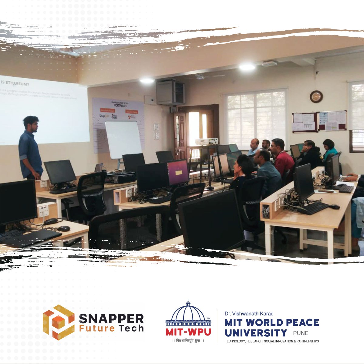 The Indian Blockchain Institute is extremely pleased to announce the successful completion of the Faculty Development Program at #mitwpu

#blockchain #blockchaineducation #ethereum #polygon #smartcontracts #blockchainrevolution #binance #web3 #metaverse #btc #ibi