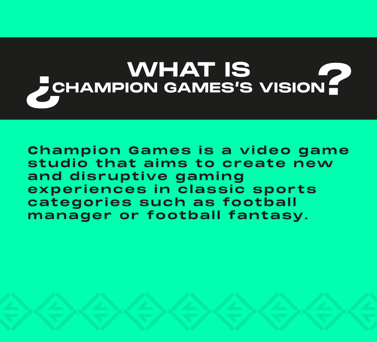 Champion Games tweet media